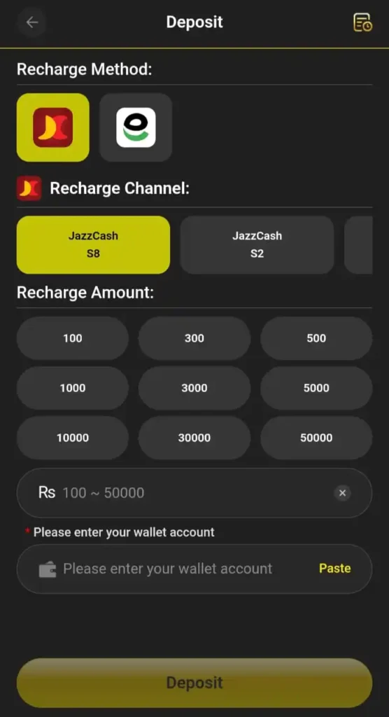 3R3R Game Deposit