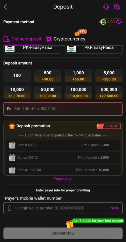 786ACE Game Deposit