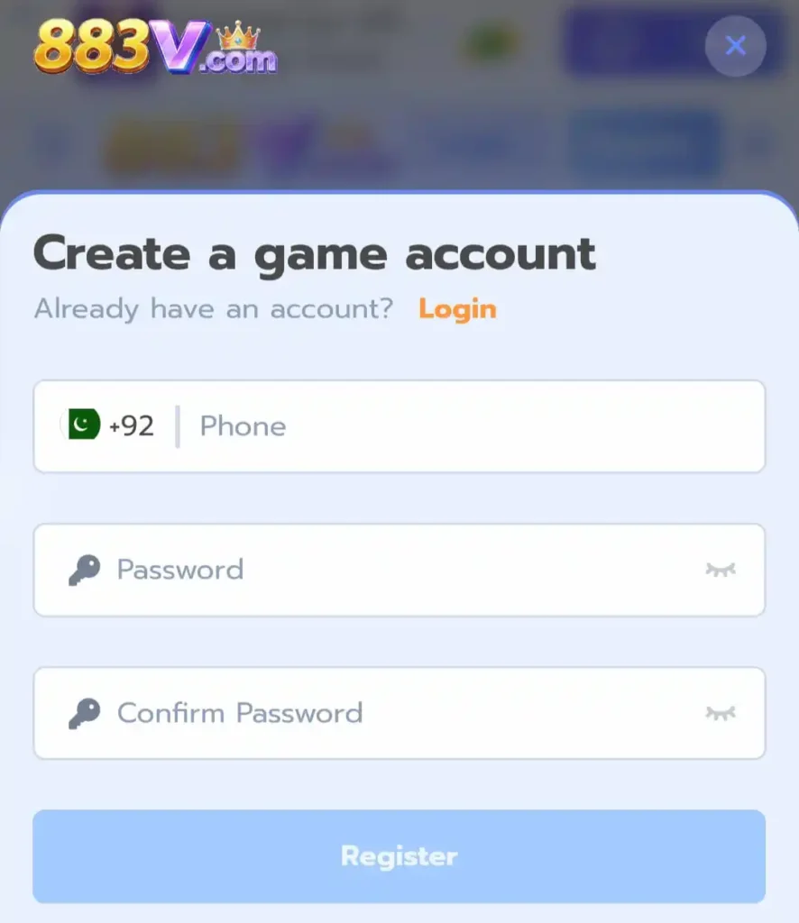 883V Game Register