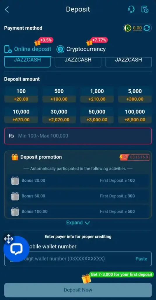 966PK Game Deposit
