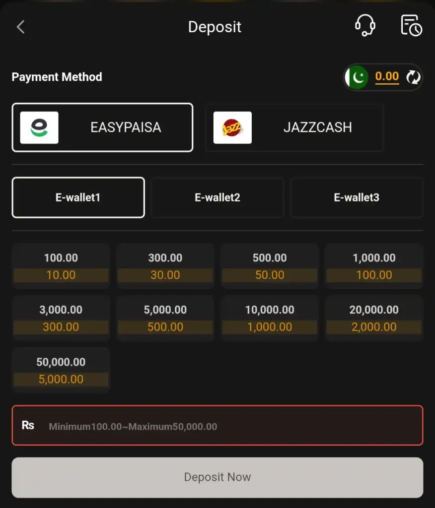 GGR678 Game Deposit