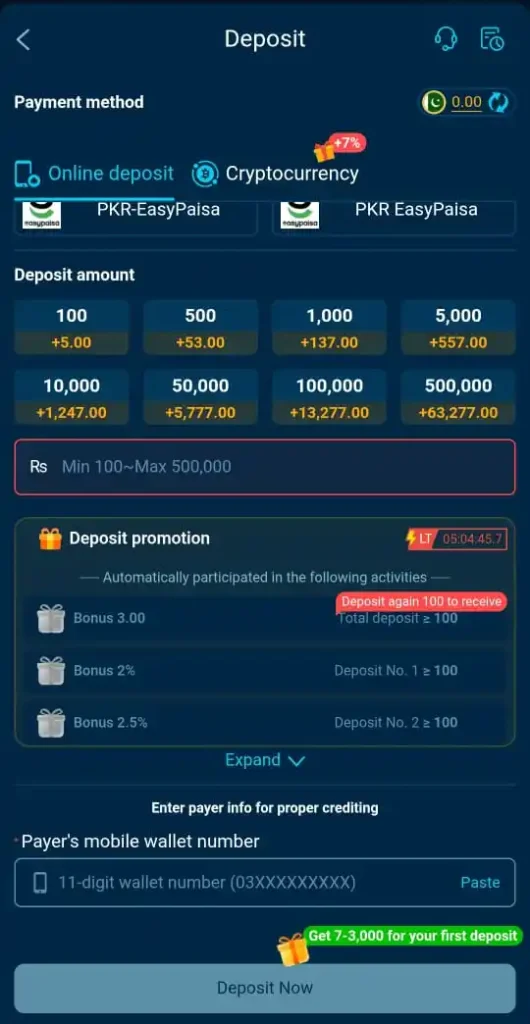 QK777 Game Deposit