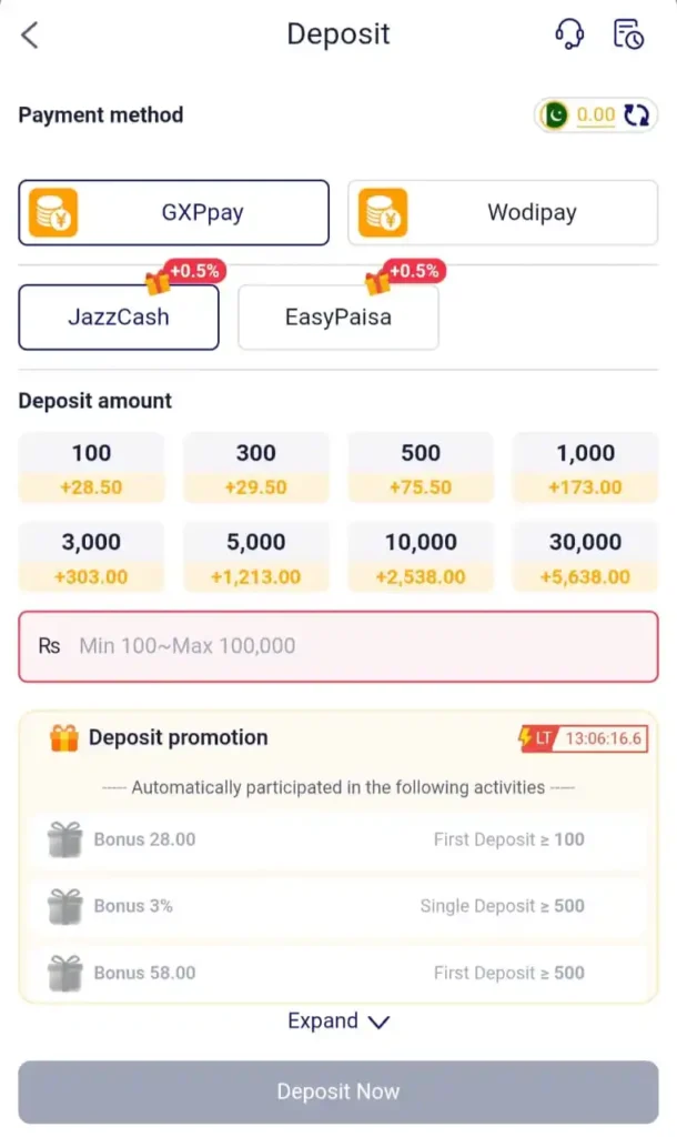 QPbet Game Deposit