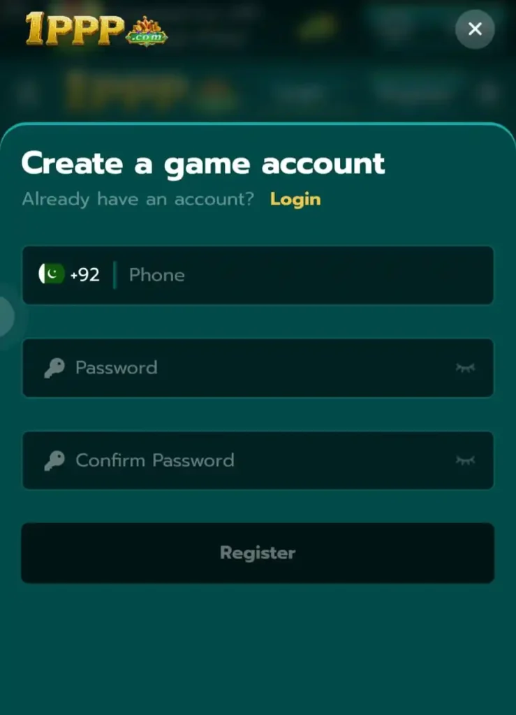1PPP Game Register