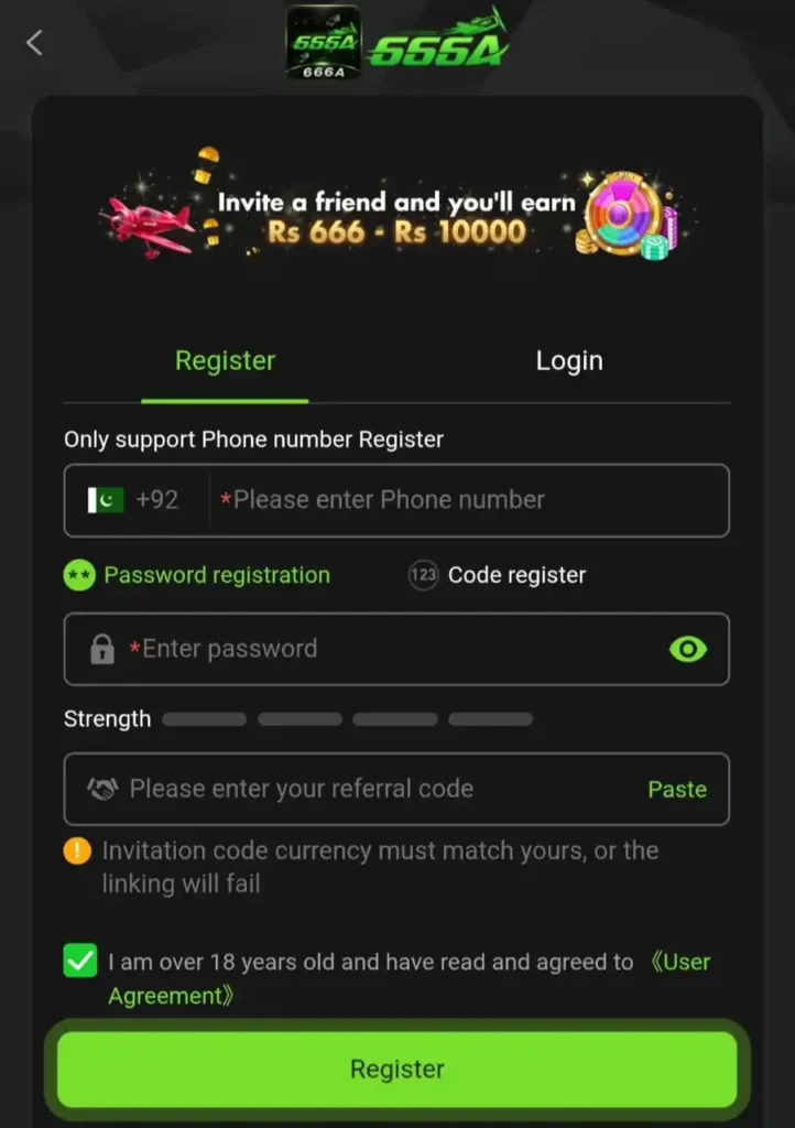 666A Game Register