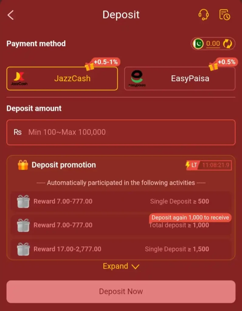 777FE Game Deposit