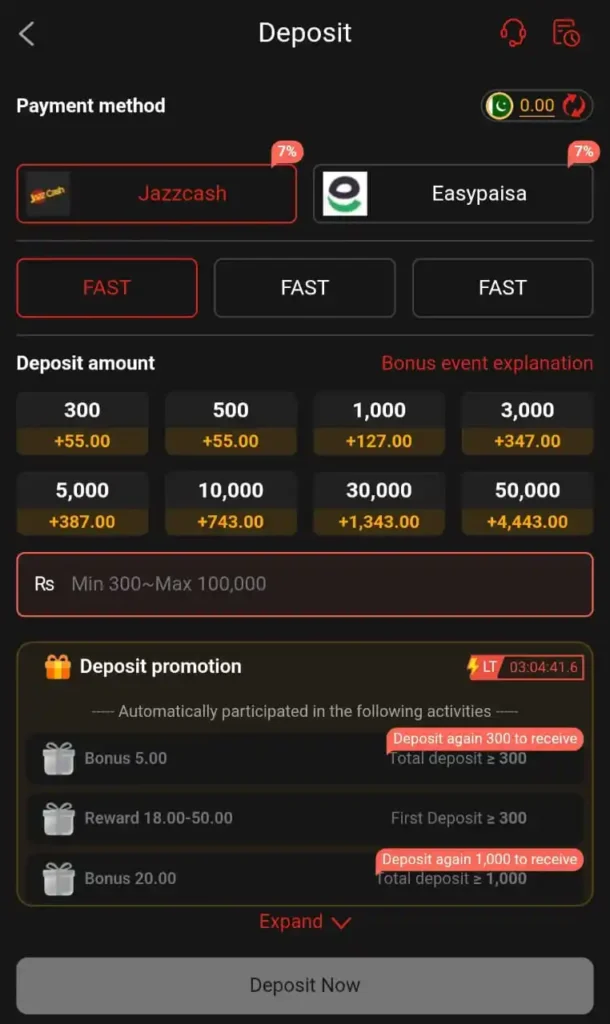 999X Game Deposit