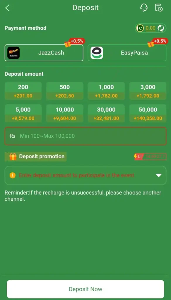 FD777 Game Deposit