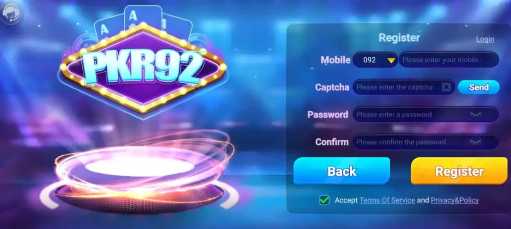 PKR92 Game Register